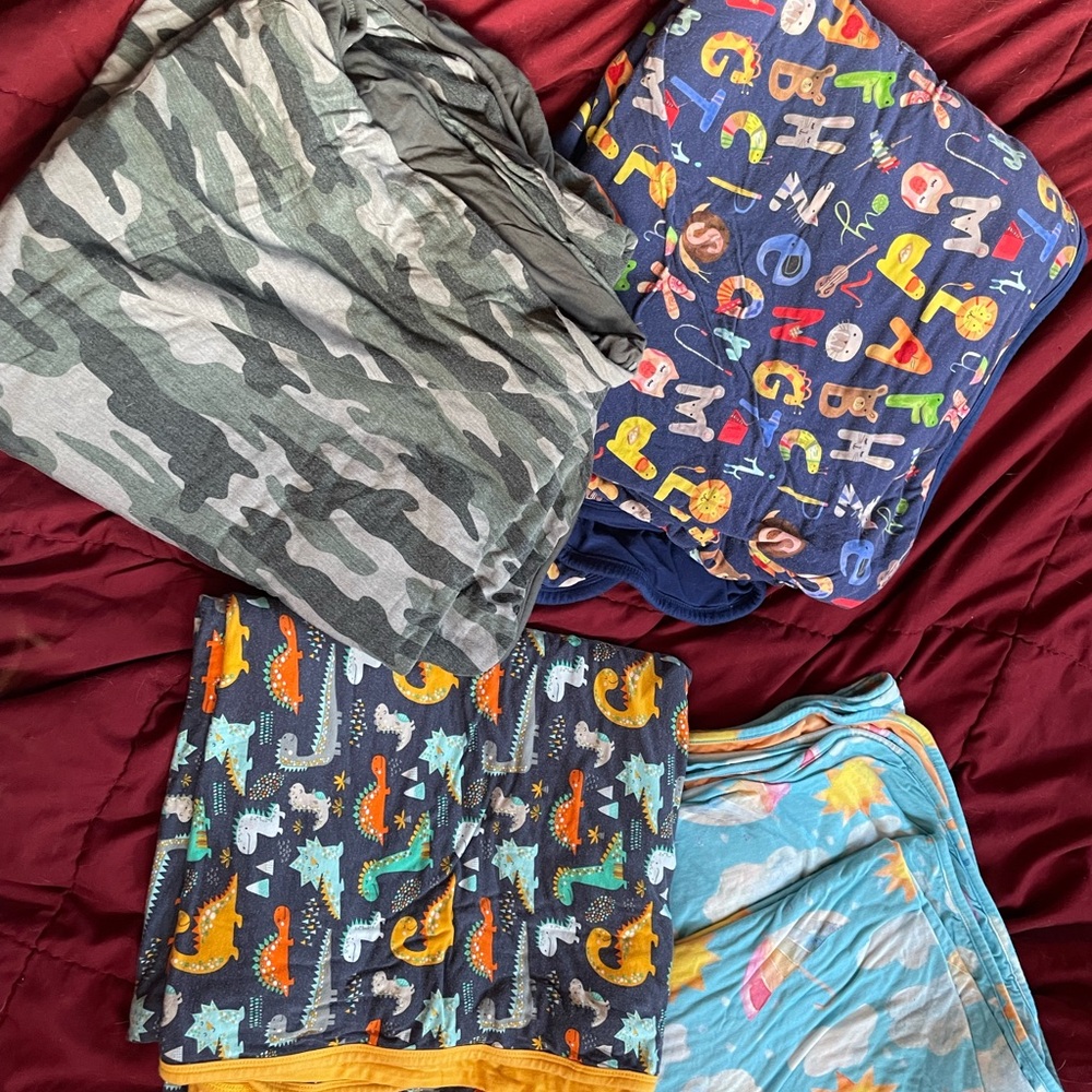 Bamboo blanket bundle